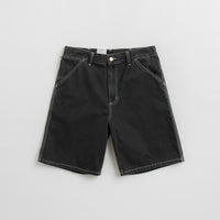 Carhartt Simple Shorts - Heavy Stone Washed Black thumbnail