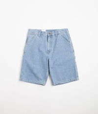 Carhartt Single Knee Shorts - Stone Bleached Blue