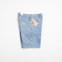 Carhartt Single Knee Shorts - Stone Bleached Blue thumbnail