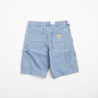 Carhartt Single Knee Shorts - Stone Bleached Blue thumbnail