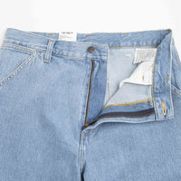 Carhartt Single Knee Shorts - Stone Bleached Blue thumbnail