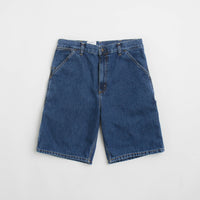 Carhartt Single Knee Shorts - Stone Washed Blue thumbnail