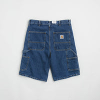 Carhartt Single Knee Shorts - Stone Washed Blue thumbnail