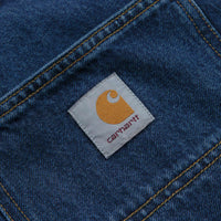 Carhartt Single Knee Shorts - Stone Washed Blue thumbnail