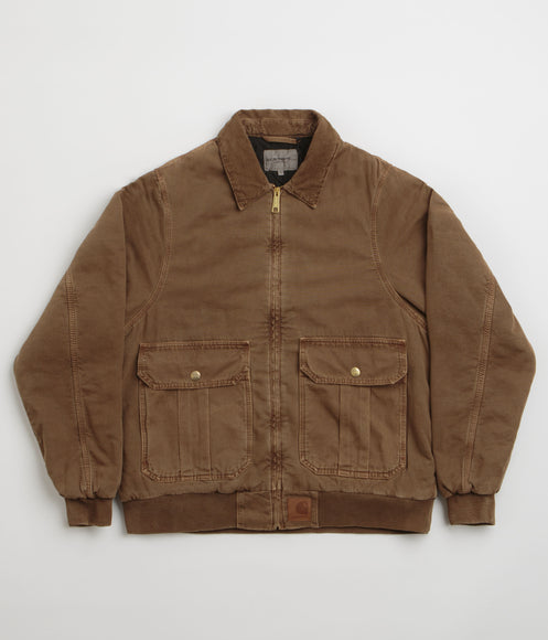 Carhartt Stanton Jacket - Chocolate / Chocolate