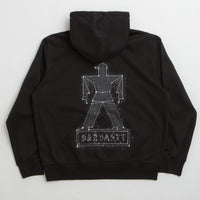 Carhartt Stargazer Hoodie - Black / White thumbnail