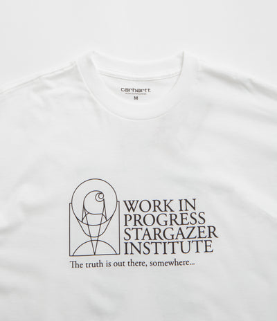 Carhartt Stargazer T-Shirt - White / Black