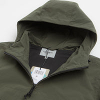 Carhartt Summer Windbreaker Pullover Jacket - Turtle / White thumbnail