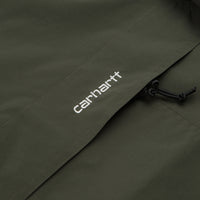 Carhartt Summer Windbreaker Pullover Jacket - Turtle / White thumbnail