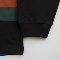 Carhartt Sundling Long Sleeve T-Shirt - Sundling Stripe / Deep Hamilton Brown thumbnail