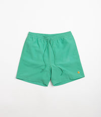 Carhartt Swim Trunks - Aqua Green / Gold