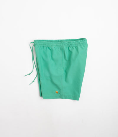 Carhartt Swim Trunks - Aqua Green / Gold