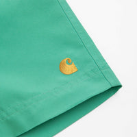 Carhartt Swim Trunks - Aqua Green / Gold thumbnail