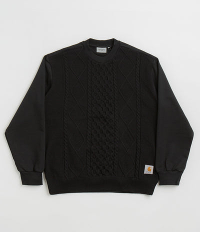 Carhartt Tridon Crewneck Sweatshirt - Black