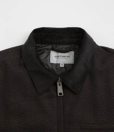 Carhartt Truman Coat - Chocolate / Black