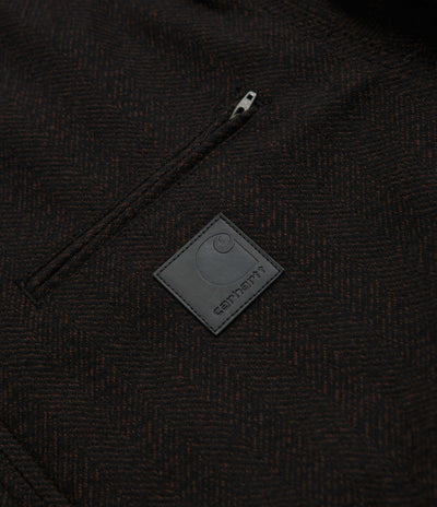 Carhartt Truman Coat - Chocolate / Black