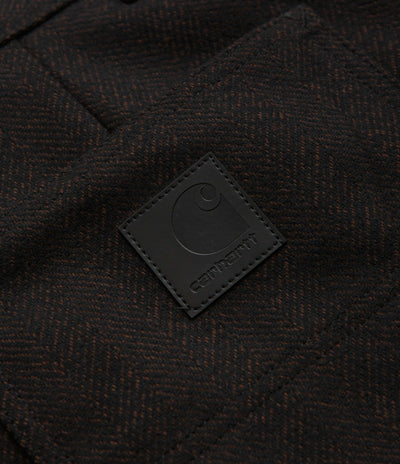 Carhartt Truman Pants - Chocolate / Black