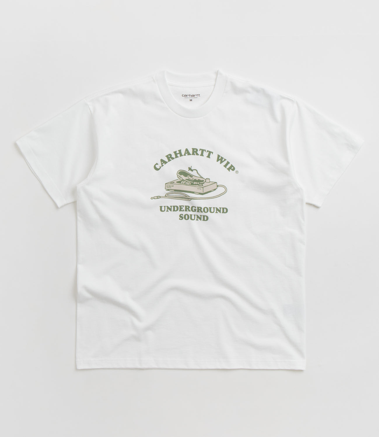 Carhartt Underground Sound T-Shirt - White | Flatspot