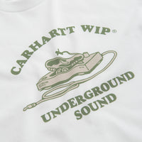 Carhartt Underground Sound T-Shirt - White thumbnail