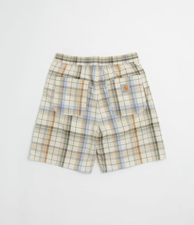 Carhartt Vilay Shorts - Vilay Check / Natural