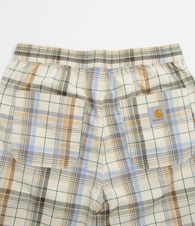 Carhartt Vilay Shorts - Vilay Check / Natural