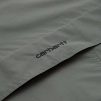 Carhartt Windbreaker Pullover Jacket - Smoke Green / Black thumbnail