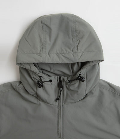 Carhartt Windbreaker Pullover Jacket - Smoke Green / Black