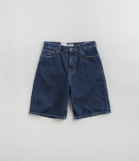 Carhartt Womens Brandon Shorts - Blue Stone Washed