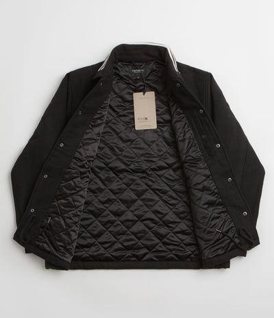 Carhartt Wool Coach Jacket - Black / Wax