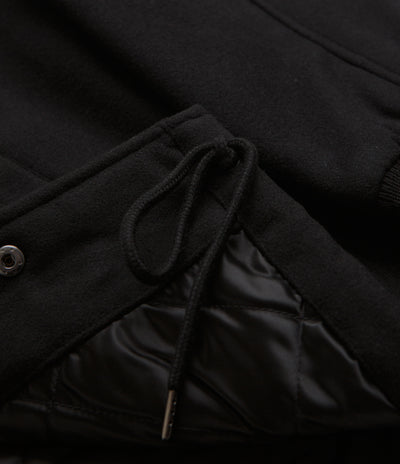 Carhartt Wool Coach Jacket - Black / Wax