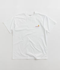 Carhartt American Script T-Shirt - White