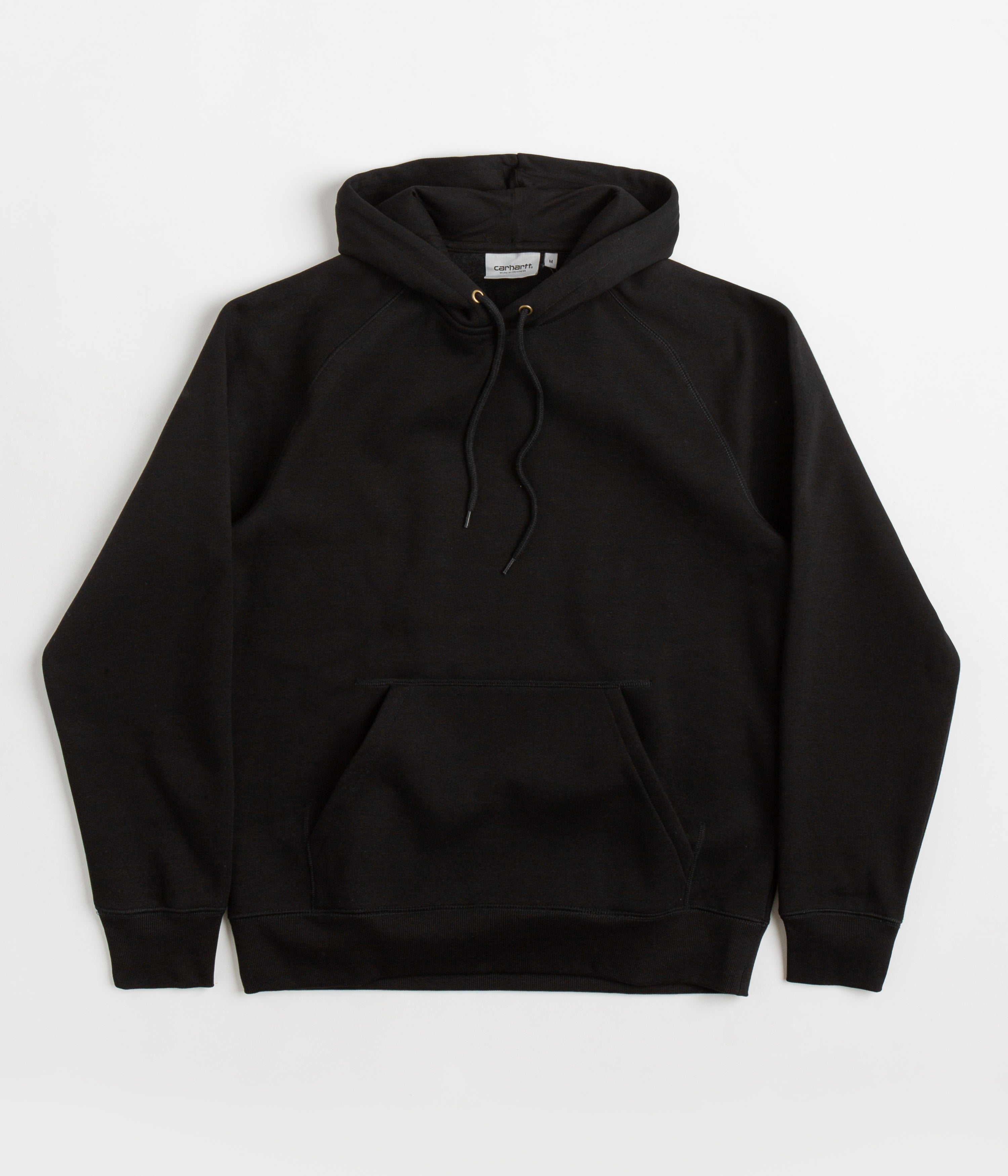 Carhartt Chase Hoodie - Black / Gold | Flatspot