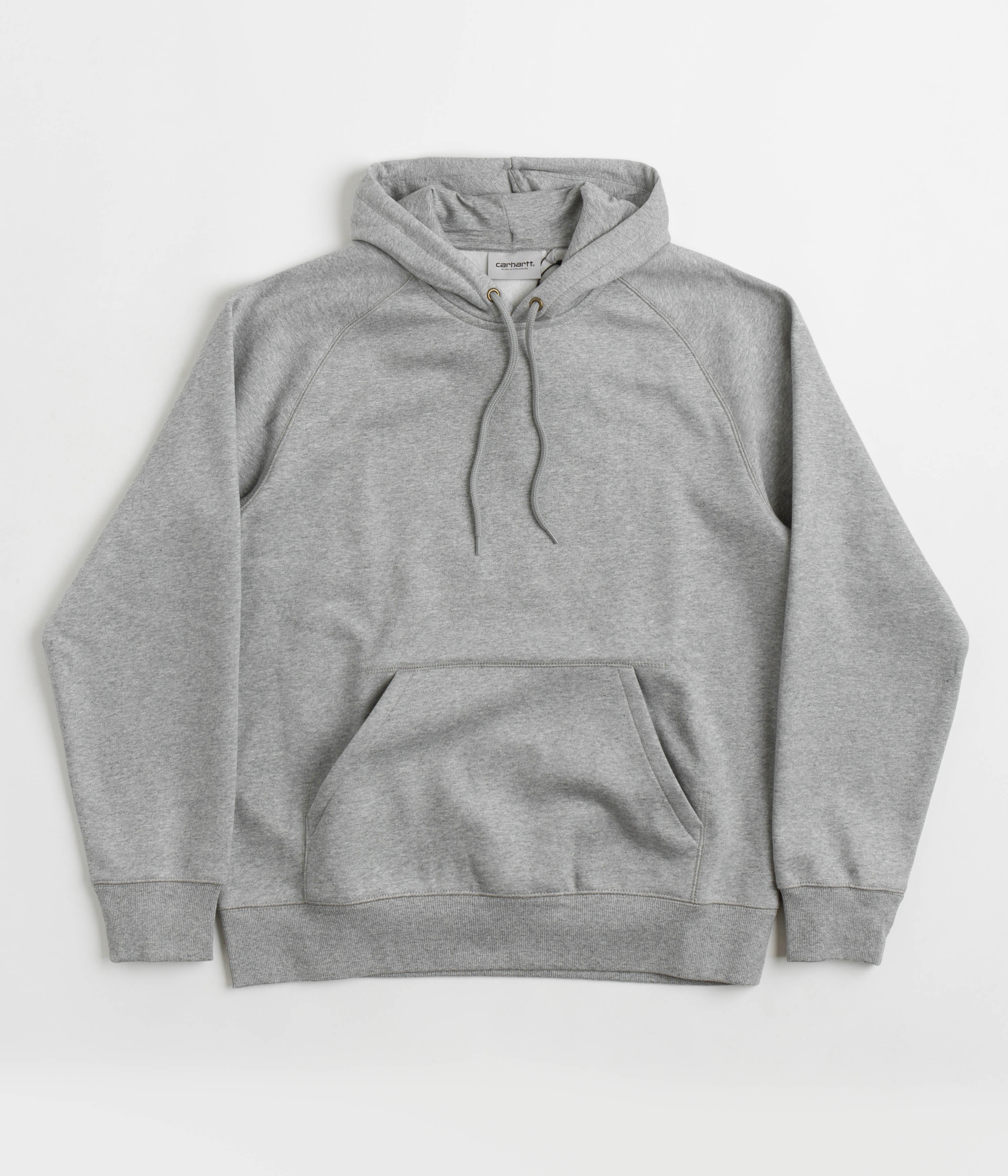 Carhartt Chase Hoodie - Grey Heather / Gold | Flatspot