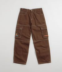 Cash Only Aleka Cargo Jeans - Brown