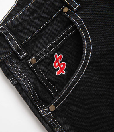 Cash Only All Star Baggy Jeans - Black