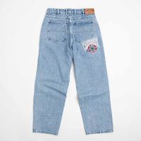 Cash Only All Star Baggy Jeans - Faded Indigo thumbnail