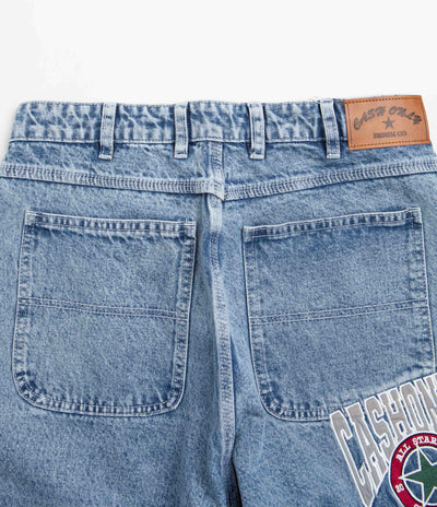 Cash Only All Star Baggy Jeans - Faded Indigo