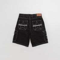 Cash Only Athletics Denim Shorts - Washed Black thumbnail