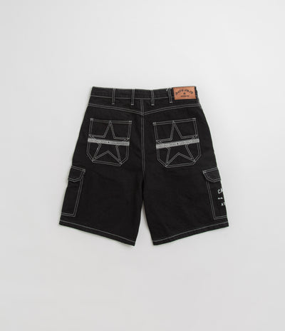 Cash Only Athletics Denim Shorts - Washed Black