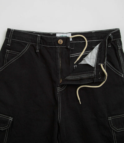 Cash Only Athletics Denim Shorts - Washed Black