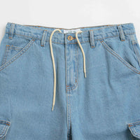 Cash Only Athletics Denim Shorts - Washed Indigo thumbnail