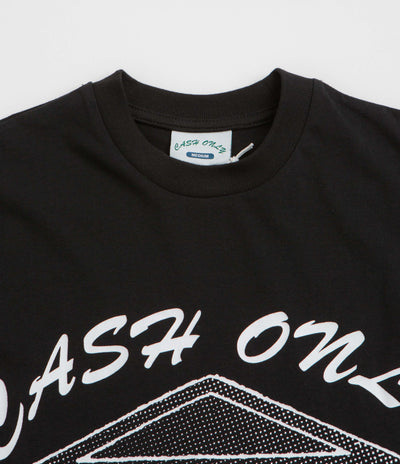 Cash Only Bank T-Shirt - Black