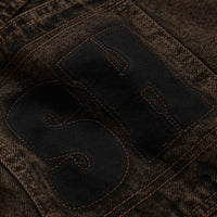 Cash Only Blockout Denim Jeans - Acid Brown Wash thumbnail