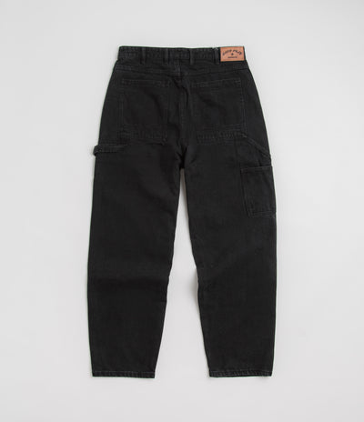 Cash Only Blockout Denim Jeans - Washed Black