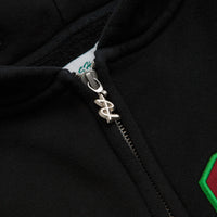 Cash Only Campus Zip-Thru Hoodie - Washed Black thumbnail