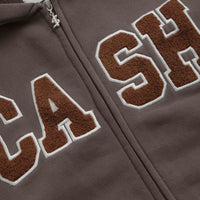 Cash Only Campus Zip Up Hoodie - Charcoal thumbnail