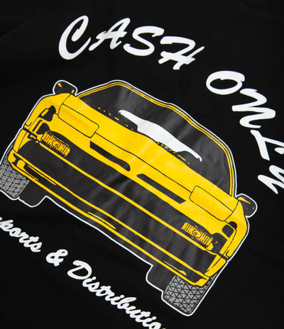 Cash Only Car T-Shirt - Black