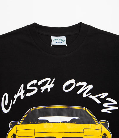 Cash Only Car T-Shirt - Black