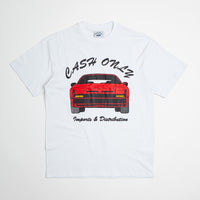 Cash Only Car T-Shirt - White thumbnail