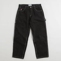 Cash Only Carpenter Baggy Jeans - Flat Black thumbnail